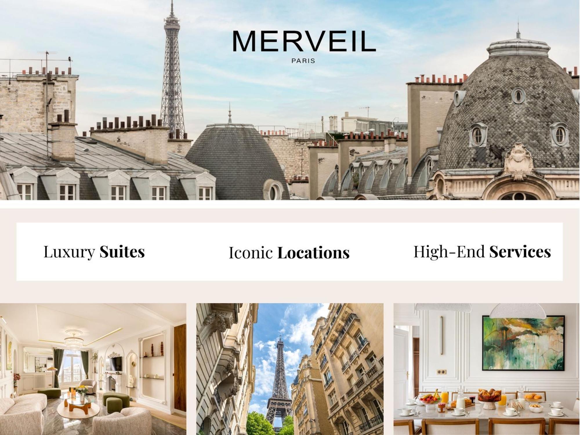 Merveil - Signature Suite - Opera - Bateliere Parijs Buitenkant foto